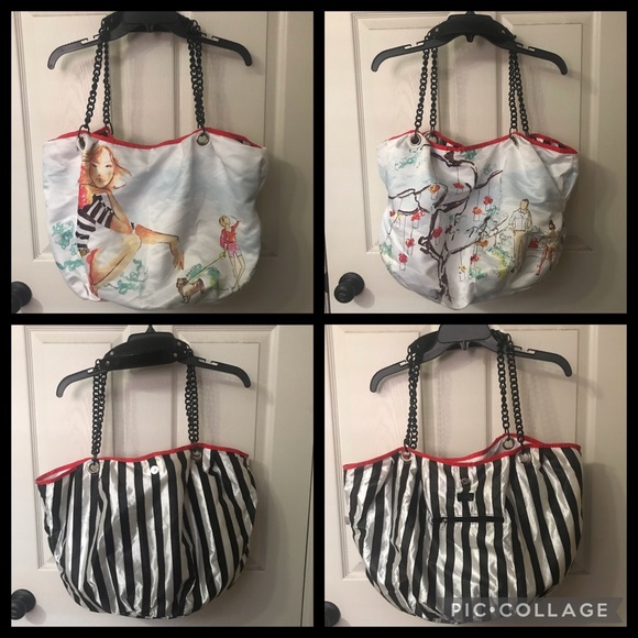 Victoria Secret Large Reversable Tote - Picture 2 of 8